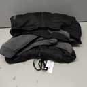 GEEK LIGHTING Mens Fleece-Lined Zip Up Hoodie, Thick Hooded Jacket Winter Warm Athletic Sweatshirt (X-Large, Black/Gray)