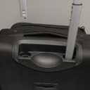 SWISSGEAR Sion Softside Expandable Spinner Luggage Durable Lightweight Travel Suitcase, Black, Carry-On 21-Inch