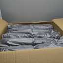 Lamosi 500 Pack - 16 oz Insulated Disposable Coffee Cups with Lids, To Go Paper Coffee Cups with Lids, Corrugated Ripple Wall Cup for Hot Drink Office Coffee Bar (Grey)