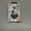 JBL Live Buds 3 - True Wireless Noise-Cancelling Bud-Type Earbuds, 40Hrs Total Playback, Wireless Charging, 6 Mics for Perfect Calls, Multi-Point Connection, IP55 Waterproof and dustproof (Black)