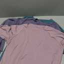 CADMUS Quick-Drying Running Long Sleeve Shirt for Women Workout Shirts (XX-Large, 09:light Pink, Purple, Dark Green, Pack of 3)