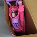 Liberry Toddler Golf Set for 1 2 3 4 Years Old, Upgraded Kids Golf Cart with Unique Shoulder Strap Design, Indoor and Outdoor Golf Toys for Boys Girls (Pink)