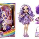 Rainbow High Fashion Doll with Slime & Pet - Violet (Purple) - 28 cm Shimmer Doll with Sparkle Slime, Magical Pet and Fashion Accessories - Kids Toy - Great for Ages 4-12 Years