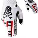 Dirt Bike Motorcycle Gloves - Motocross, Motorbike & ATV Off Road Racing Sports Cycling Gloves (X-Large, White)
