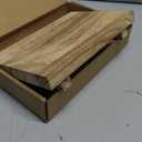 Nuogo Wood Riser Tray Soap, Stand Soap Tray for Kitchen Sink, Wood Pedestal for Kitchen Counter Sink Stand Decorative Rustic Bathroom Dishes Plant Bottles Candles Display(9 x 6 Inch,Natural)