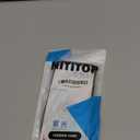 NITITOP Compatible with iPhone 15 Plus Case with Card Holder Clear TPU Wallet Shockproof Protective Cover - White