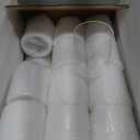 Mimorou 24 Pcs 4 Inch Tall Glass Vases Bulk Clear Cylinder Flower Vases Transparent Candle Holder Wedding Table Centerpieces Decoration Bulk for Home Dinners Party Event