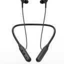 SOPPY Neckband Headphones Bluetooth 6.0 Wireless In-Ear Headphones Earphones with ENC Noise Reduction IPX4 Waterproof Bluetooth Headphones Sports Earbuds for Running with 30 Hours Playtime, Black