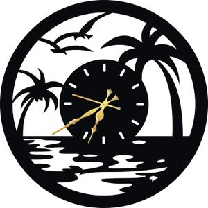 Wallkriti Wall Clock WKWC10 Scenery (14.5X14.5)