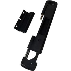 Double Bolt Lock - Sliding Patio Door Locks | Child Proof Sliding Door Lock with Anti Lift Security Lock - Sliding Door Security Fits Most Doors | Lock Replacement for Sliding Door Repair (Black)
