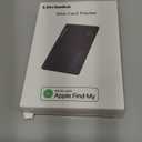 Ultra-Thin Wallet Tracker Card 0.094in IP68 Waterproof Bluetooth Tracker for Wallet, Passport, Work with Apple Find My APP, Wireless Charging, Card Locator [Apple MFi Certified] iOS Only (1-Pack)