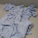 ChiaoLezhee Women's Renaissance Dress, Flutter Sleeve Off Shoulder A-Line Empire Waist Fairy Sundress, XL