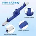 2026 NEW 5304517203 Dishwasher Lower Spray Arm for Frigidaire Kenmore Crosley, Replaces 154568001, 154568002, 1545680, 1543358, 154414101, 1542508, 530450652, AP6783883,1545680 pw asm - Blue