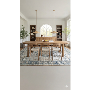 Vintage Hallway Rug For Dinning Room 3×8