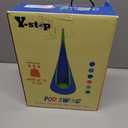 Y- STOP Kids Pod Swing Seat, Hanging Hammock Chair Swing with Inflatable Pillow, Sensory Swing Chair with Pocket for Outdoor and Indoor (Pink and Blue)