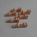 Ceramic Sign Glass Distributed By Seasonal Celebrations Fort Mill 6PCS