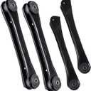 4Pcs Suspension Kits AUQDD K620244 x2 K640734 x2 Front Control Arm Compatible With 1991-2001 Jeep Cherokee 1991-1992 Comanche 1997-2006 Wrangler TJ (K640331 K660203 K660204)