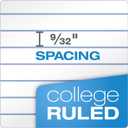 4 x Oxford Composition Notebook, College Ruled Paper, 9-3/4" x 7-1/2", Black Marble Covers, 100 Sheets, 1 Book (63796)