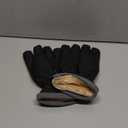 Winter Gloves Waterproof Windproof for Mens Women, Thermal Warm for Cold Weather, Grip Snow for Touch Screen Skiing Cycling Running Driving Snowboarding Fishing Outdoor (Large, Black)