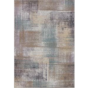 Superior Modern Abstract Washable Runner Rug, Non-Skid Backing, Pet & Kid Friendly, Non-Slip Rugs for Hallway, Living Room, Kitchen, Bedroom, Low Pile Area Rug, Ara Collection, 2' 7" x 12', Taupe