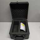 Maitys Graded Card Storage Box, Waterproof Sports Display Case Card Slab Carrying Case Graded Sports Trading Cards(2 Slot,9 x 10 x 7 inch)