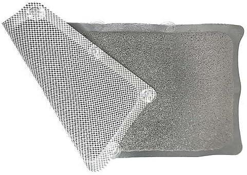 Anti-Slip Tub Mat with Suction Cups - Non-Slip Bath Mat for Shower - Machine Washable, Tub, Kids - Shower & Bathtub Mat - Toddler Friendly - Bath Mats for Bathroom,29.5"x17.25",Grey