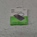 Belkin Multimedia Adapter with USBC Passthrough Power  HDMI, USBA & USBC Ports, 4K Video, Compact Laptop Hub for MacBook, Chromebook, Windows, Travel & Home Office