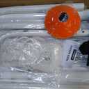ORIENGEAR 12ft*6ft Soccer Goals for Backyard, Portable PVC Soccer Goal with 68mm Frame, PE Net, Carry Bag, Ground Stakes, Tool-Free Setup for Kids, Youth, Adults, Park, School and Shooting Drills