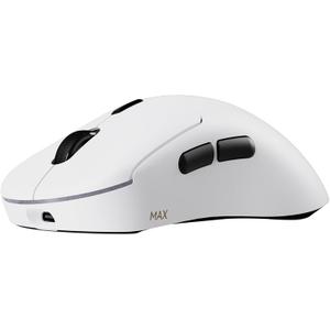 Rapoo VT3 MAX Gen-2 Wireless Gaming Mouse, True 8K Wireless Polling Rate, 53g Lightweight, Up to 750 Hr Battery, Nordic nRF54L15 MCU, 120-Million Optical Switch, 10 Programmable Buttons, Macro Enabled (White)