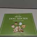 EXPAWLORER Anti Slip Dog Socks to Prevent Licking Paws, Dog Shoes for Hot Pavement, Dog Booties for Small Medium Large Senior Dogs, Traction Control Boots & Paw Protectors for Hardwood Floors (Small (4 Count), Khaki)