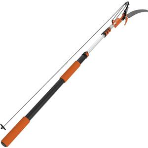 SISUPASSIE 26FT Reach Tree Trimmer, Telescoping Pole Saw with 5-20FT Extension Pole, Manual Tree Pruner Extendable for Yard, Garden, Patios