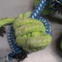 Dog Rope Toys for Small and Medium Dogs Durable Chew Toys for Aggressive Chewers Handwoven Interactive Tug of War and Fetch Toys for Teeth Cleaning, Stress Relief, Training (8Pcs, Ball and Slippers)