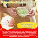 50 Pack 8 oz Tamper Proof Clear Deli Containers with Lid Disposable Square Plastic Deli Sandwich Tiramisu Airtight Meal Container for Refrigerator Dishwasher Microwave Take out Kitchen