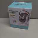 Joyfuture Automatic Bubble Machine, Black Bubbles Blower for Kids, Toddlers - 360 Rotation, 75 Adjustment, with LED Light - Gifts for Boys, Girls, Outdoor, Birthday, Party