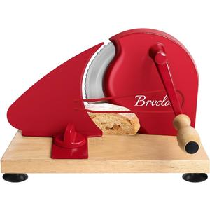 【Upgraded】Manual Bread Slicer for Homemade Sourdough Bread,Metal Guide & Adjustable Thickness, Hand Crank Bread Slicer with Scale Line and Suction Cup, Sharp Blade, Suitable for Sourdough Bread, Etc
