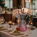 Wedding Favors for Guests Bulk 100 Pcs Rustic White Lace Wedding Sparkler Tags with Match Holder and Striker Send Off Exit Tags for Weddings,Rustic Weddings Ideas Decor,Recuerdos De Boda