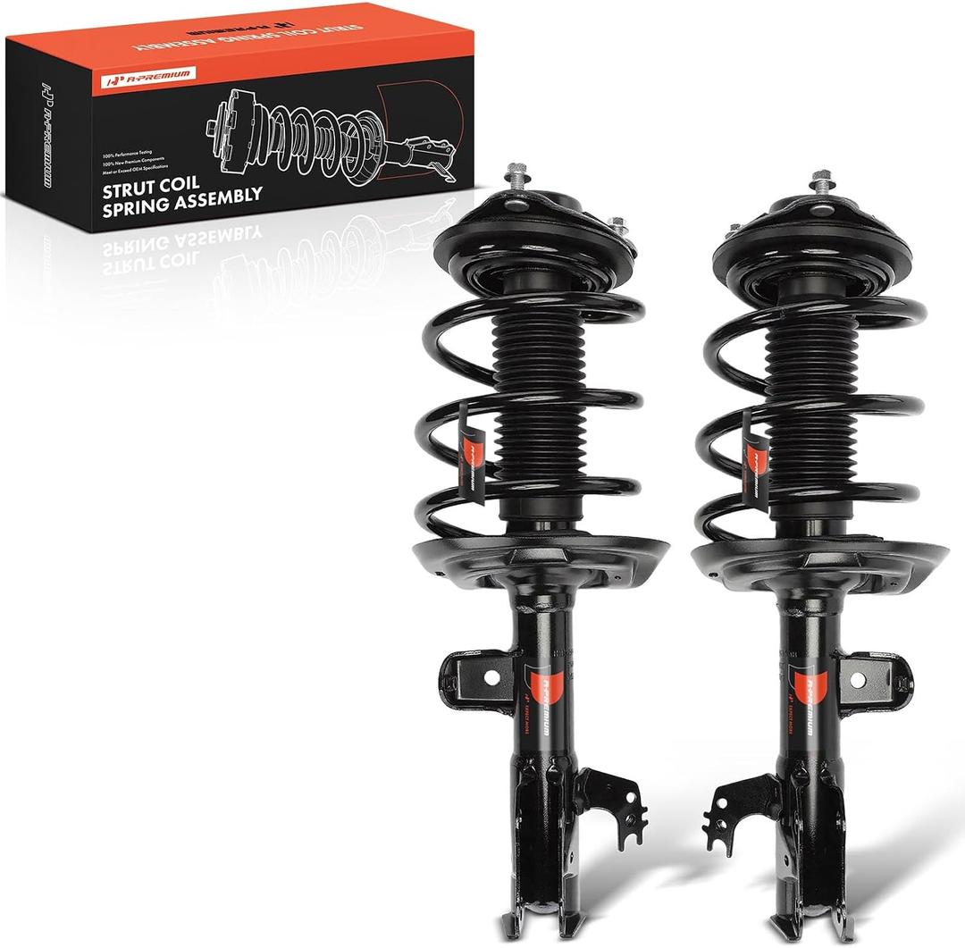 A-Premium Front Struts with Coil Spring Compatible with Toyota