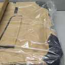 Pettycare 36 Inch Collapsible Dog Crate for Large Dogs, 4-Door Foldable Soft Dog Kennel with Chew Proof Mesh Windows, Indoor & Outdoor Travel Dog Crate, Beige