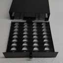 Bartesian Pod Drawer - Compatible with Bartesian & BLACK+DECKER Cocktail Machines (Metal Black/36 Pods)