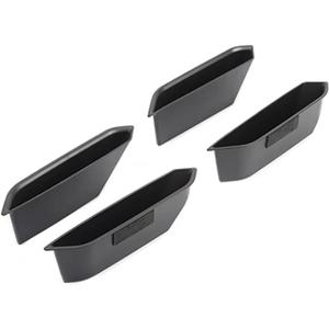 Fit for Ford Bronco 2021 2022,Door Handle Storage Organizer,Door Handle Armrest Insert Tray Box,Door Side Organiser Tray (Black)