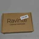 Ravinte 30 Pack Champagne Bronze Kitchen Cabinet Knobs Single Hole Round Dresser Knobs Cabinet Hardware for Kitchen Dresser Drawers