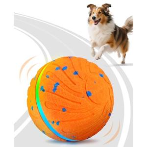 Xeuch Smart Interactive Dog Balls, Automatic Moving Ball for Medium and Large Dogs, ETPU New Material, Motion Activated Rolling & Rotating Bouncy Toy for Dog Enrichment & Stimulation