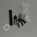 Rollers-Glass Tips-12 Pack- Variety Sizes & Colors (8mm,10mm,12mm) Bundled with GlueGar 10ml, Tube, Caligars Sticker (Mix, 12mm)