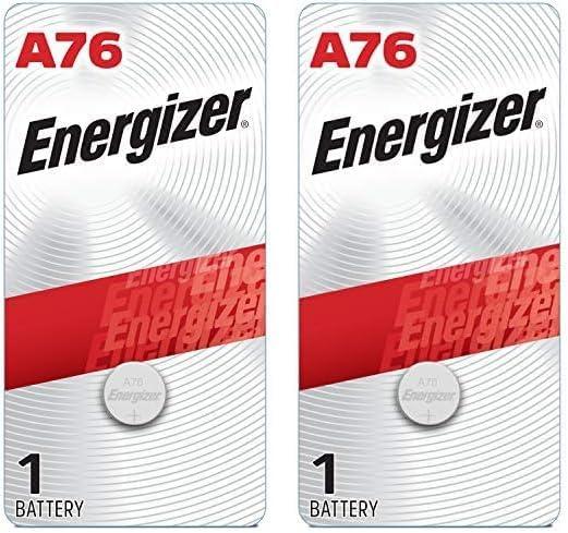 Energizer A76 Battery, A76BP Battery (1 Battery Count) (Pack of 2) (1 Count (Pack of 2))