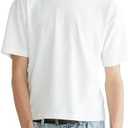 Aeropostale Mens Washed Boxy Fit Crew Tee, Size XL