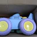 BLUEY Bubble Lawn Mower for Toddlers, Bubble Blowing Machine with Sound for Indoor and Outdoor Gardening Toy, Plays Bluey Music, Birthday, Party Favor for Preschool Girls and Boys