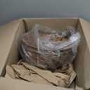 LaLaGreen Hanging Baskets for Outdoor Plants (4 Pack, 14 Inch) Large Hanging Planter with Coco Liner Round Flower Pots, Black Metal Wire Plant Holder Hook Deck Porch Modern Garden Balcony Rustic Decor