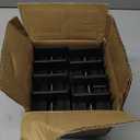 SEISSO Bed Risers, 4 Inch Furniture Risers with Adjustable Screw Clamp, Support up to 1000 lbs, Heavy Duty Bed Risers Furniture Leg Extenders for Desk, Couch, Chair (4 Pack) (Black)