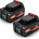 SANIU 2Pack 8000mAh Replacement for Black and Decker 20V Battery Lithium ion MAX 20 Volt Compatible with Black & Decker Batteries LBXR20 LBXR2020 LBX4020 LB2X4020-OPE