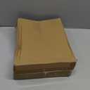 25-Pack Menu Covers 8.5 x 11 Inch, 1 Page 2 View Double-Sided Restaurant Menu Holders, Waterproof Clear Plastic Sleeves for Cafe, Bar, Homeschool